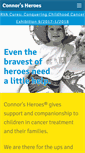 Mobile Screenshot of connorsheroes.org