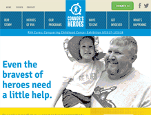 Tablet Screenshot of connorsheroes.org
